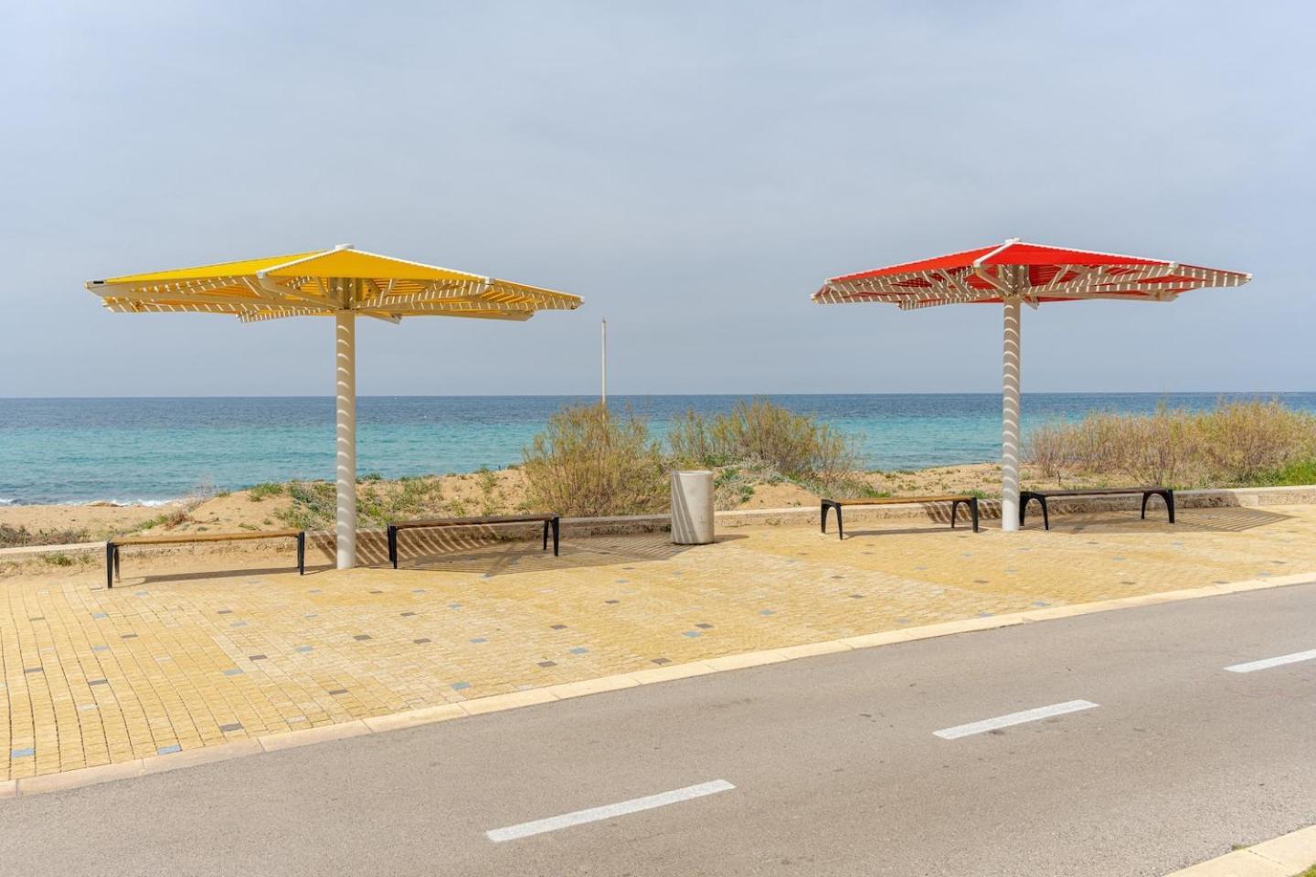 Gw951 Gugel Waves Amazing Seaview Apartments Nahariya Exteriör bild